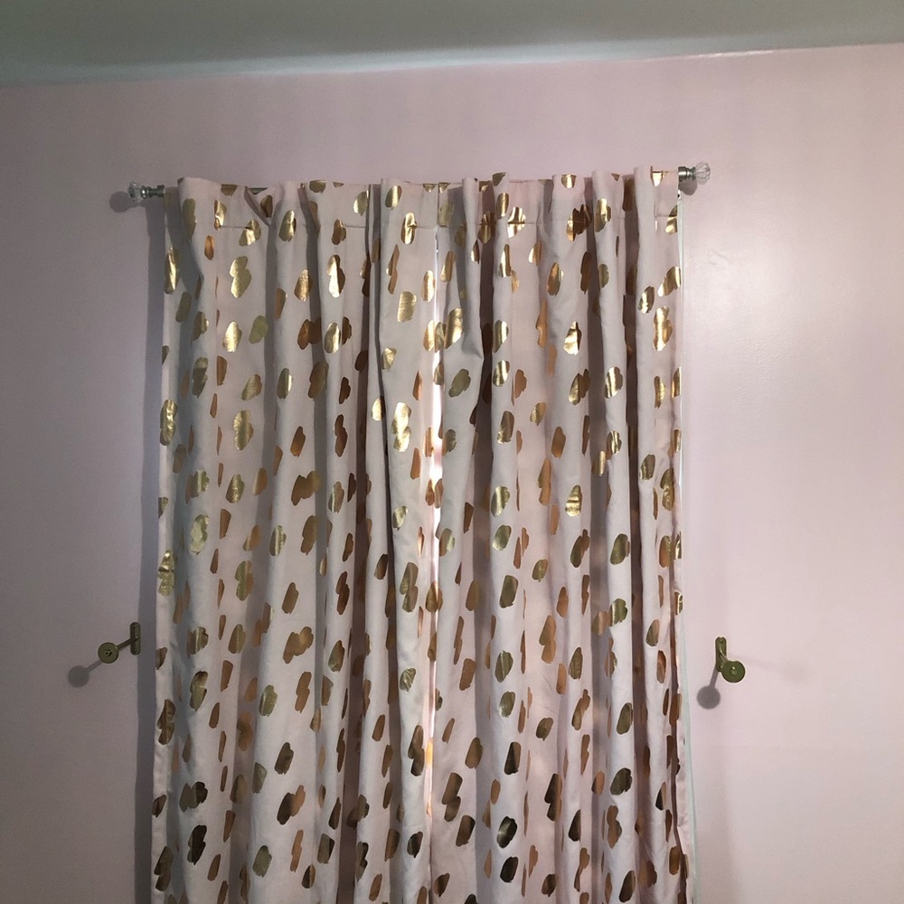 Pink Curtains